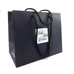 New!Ideal Gifting Saks Fifth Avenue Luxury Shopping bag(medium to large )